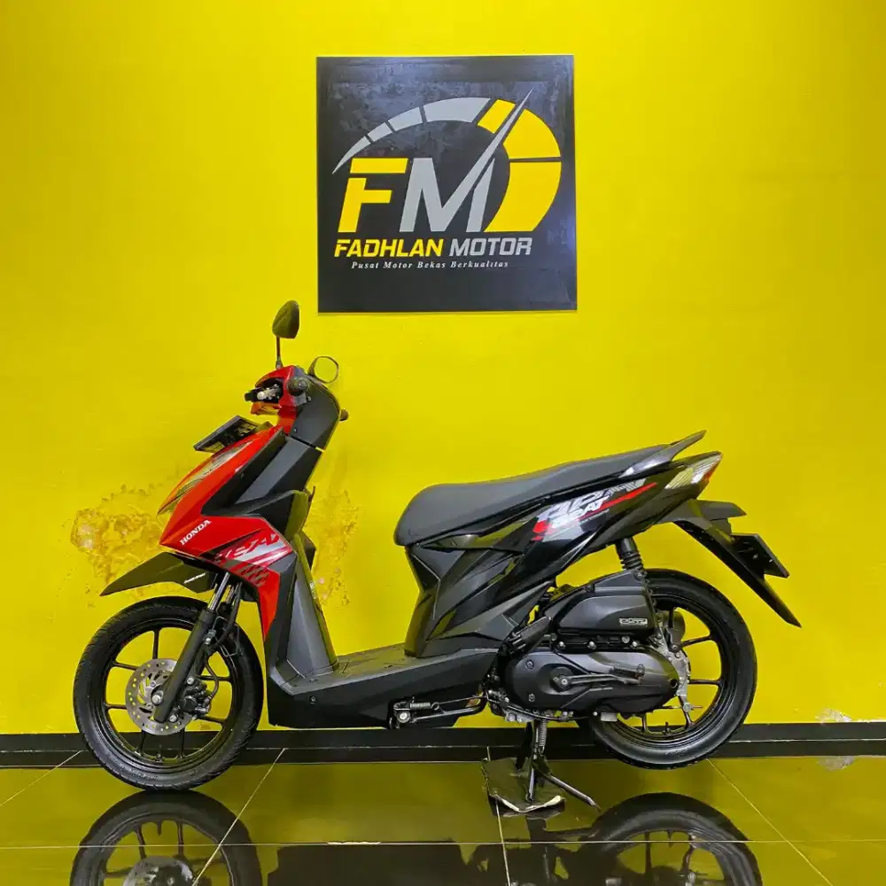 Honda Beat Tahun 2022 merah plat Depok pajak hidup