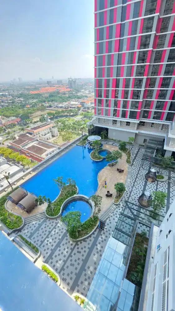 Disewakan tahunan Apartemen Bella pool view