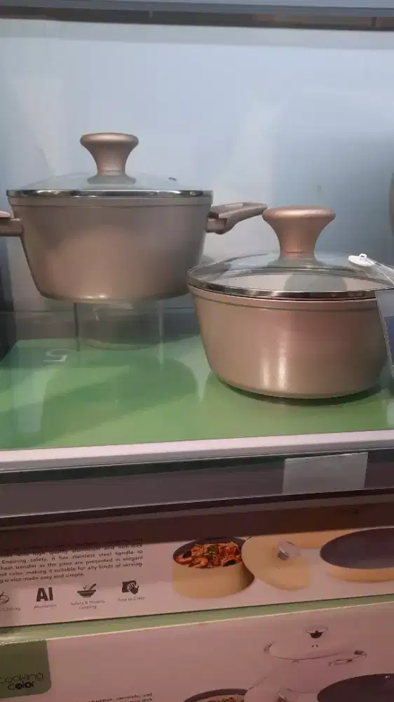 HOLAND COOKWARE SET OF 7PCS CHAMPAGNE