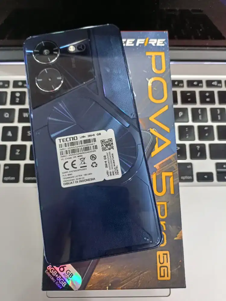 Tecno pova 5 Pro 5G 8/256gb fulset