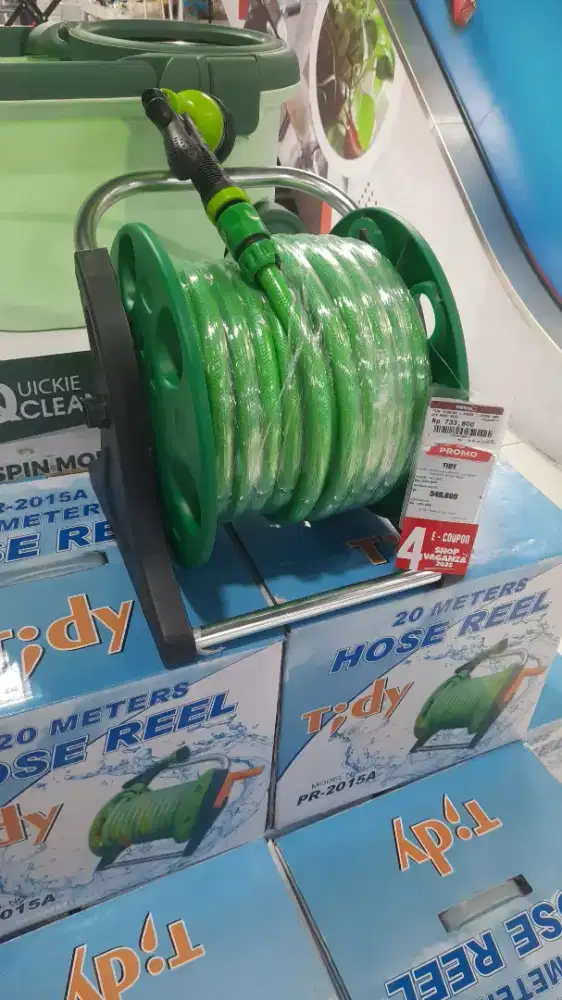 TIDY PR2015A L.KN203 1/2X20M GARDEN HOSE REEL