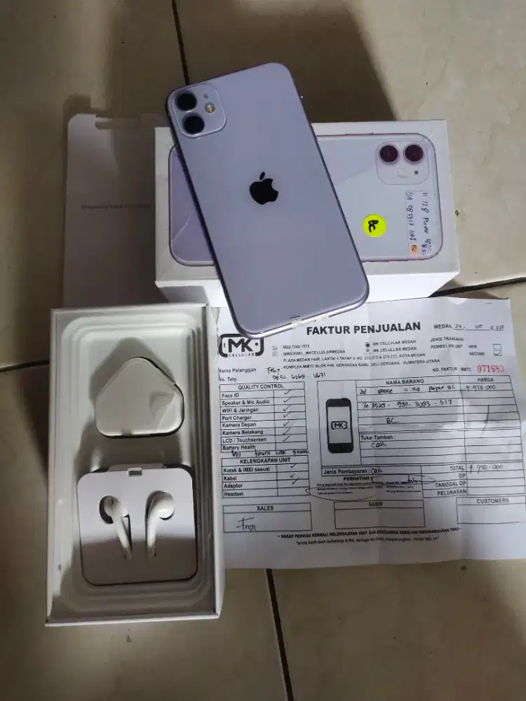 Dijual iphone 11 inter