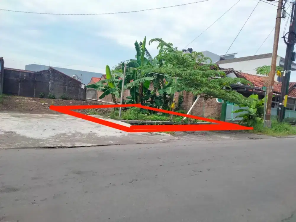 Tanah Pekarangan Strategis di Selatan Pasty Yogyakarta #Kode : TP 174