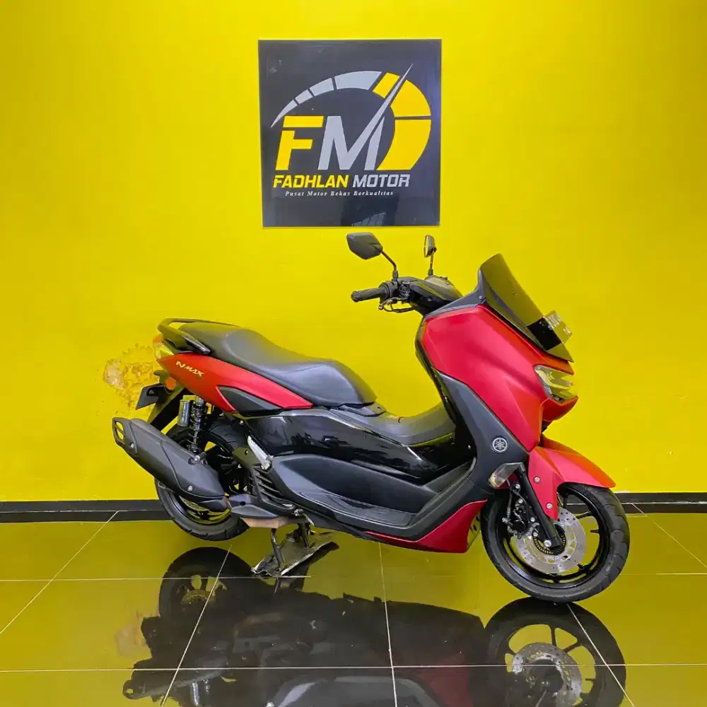 cash kredit DP 500 Nmax 2021 plat Tangsel warna merah