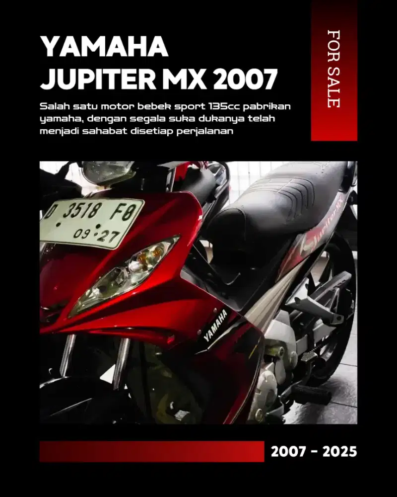 YAMAHA JUPITER MX 135CC 2007 (MX OLD)