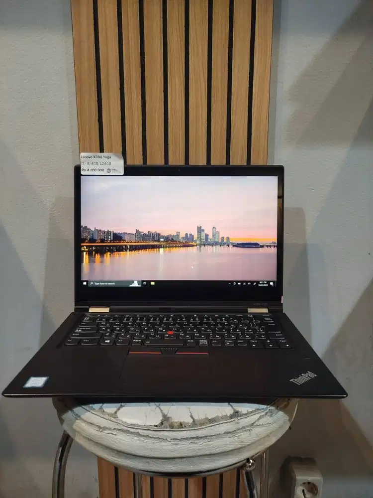Jual laptop second fullset bergaransi LENOVO THINKPAD X380 YOGA