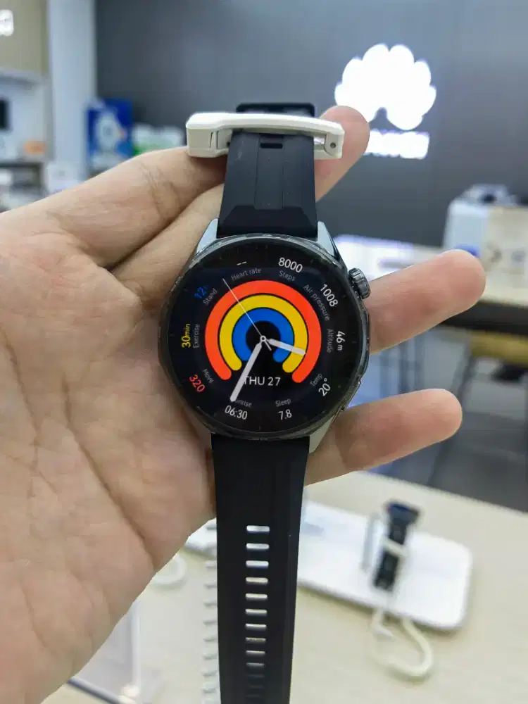 HUAWEI Watch GT 6 46mm Black + free HUAWEI FreeBuds 6i