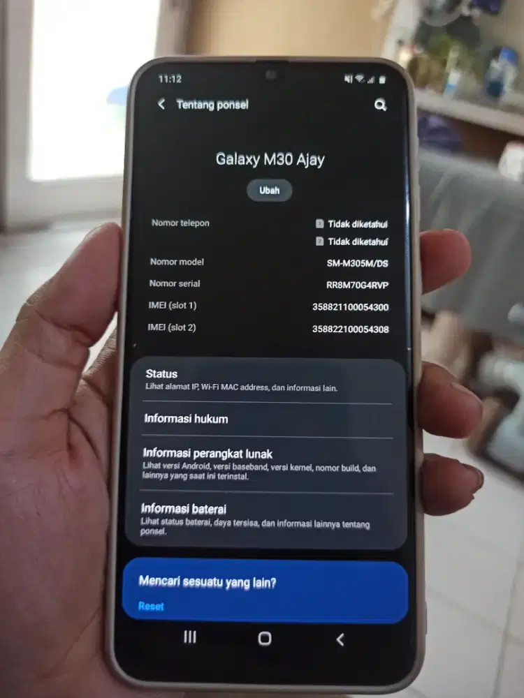 Samsung M30 4/64 Normal Murah