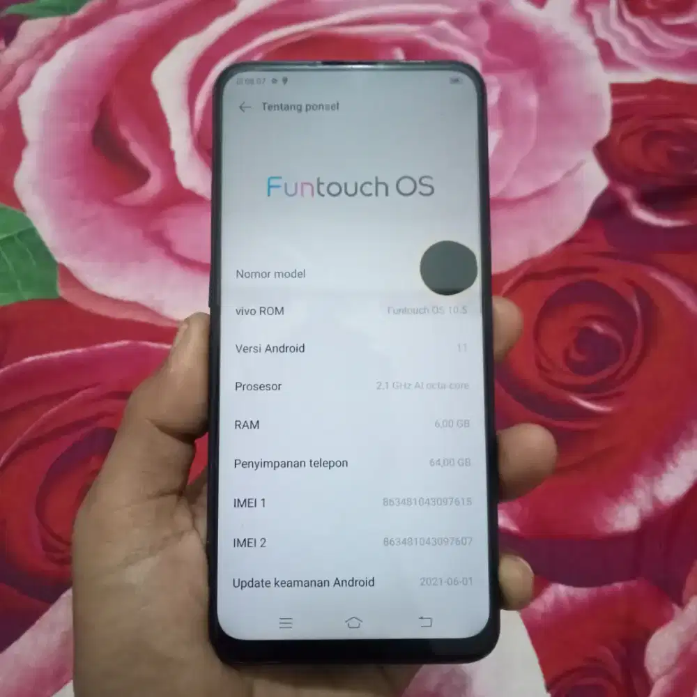Vivo V15 Ram 6/64 Hp aja jual cepet