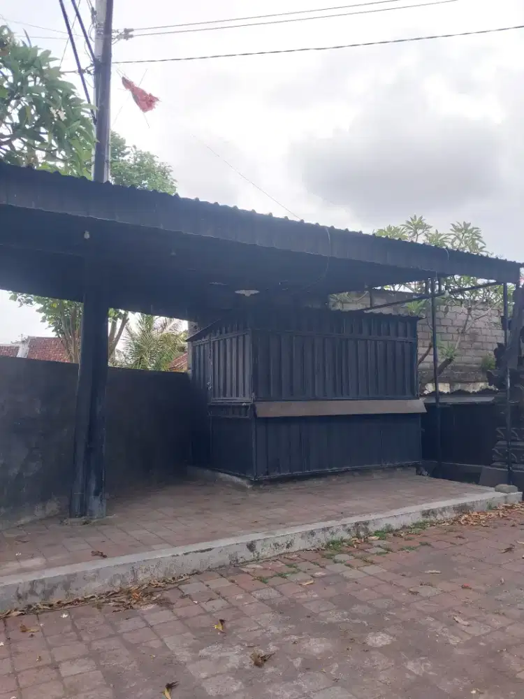 Dijual Semi Kontainer Box Jualan  4x2 Siap Pakai