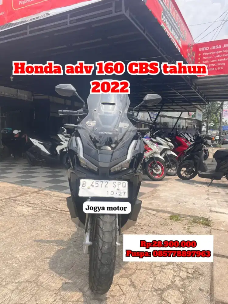 Honda adv 160 cbs 2022 cash credit