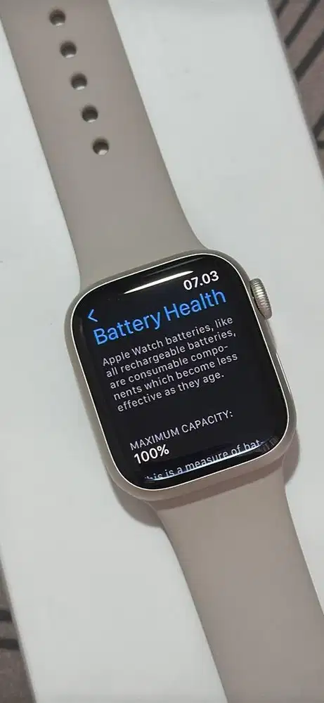 APPLE WATCH BH 100% SERI 8 ORI IBOX