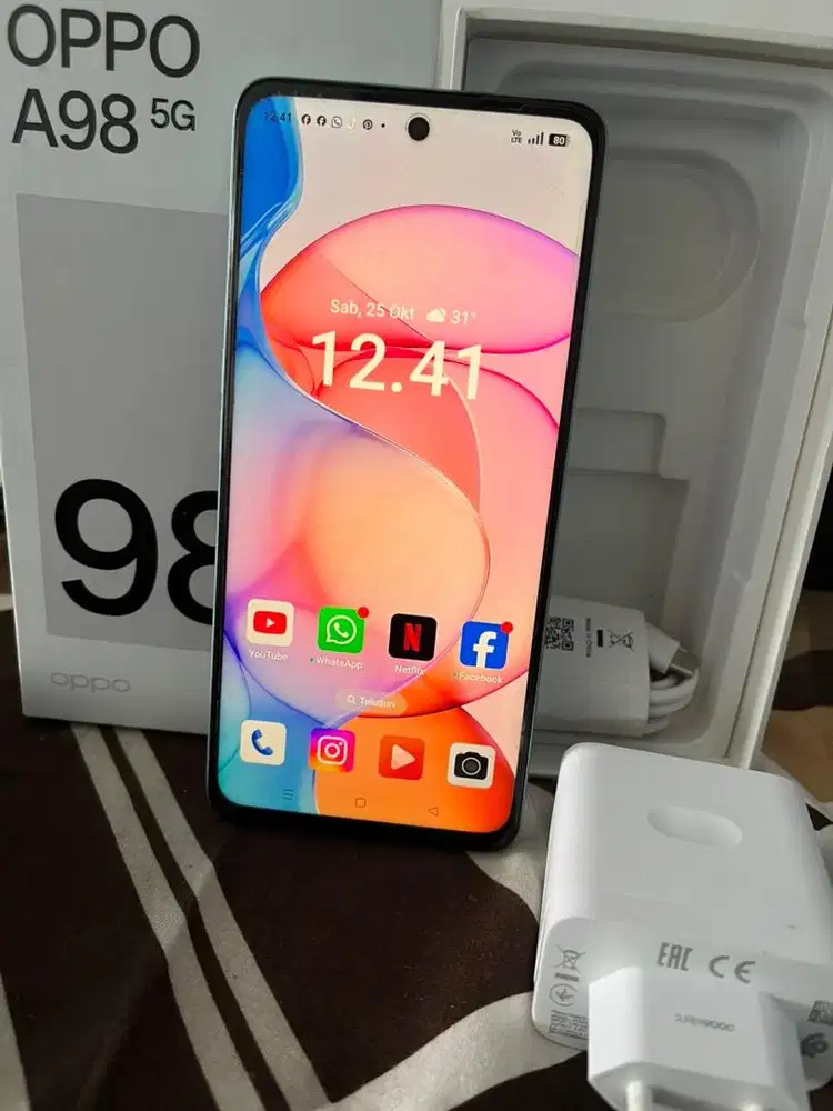 OPPO A98 5G Asli Lengkap Mulus Nego