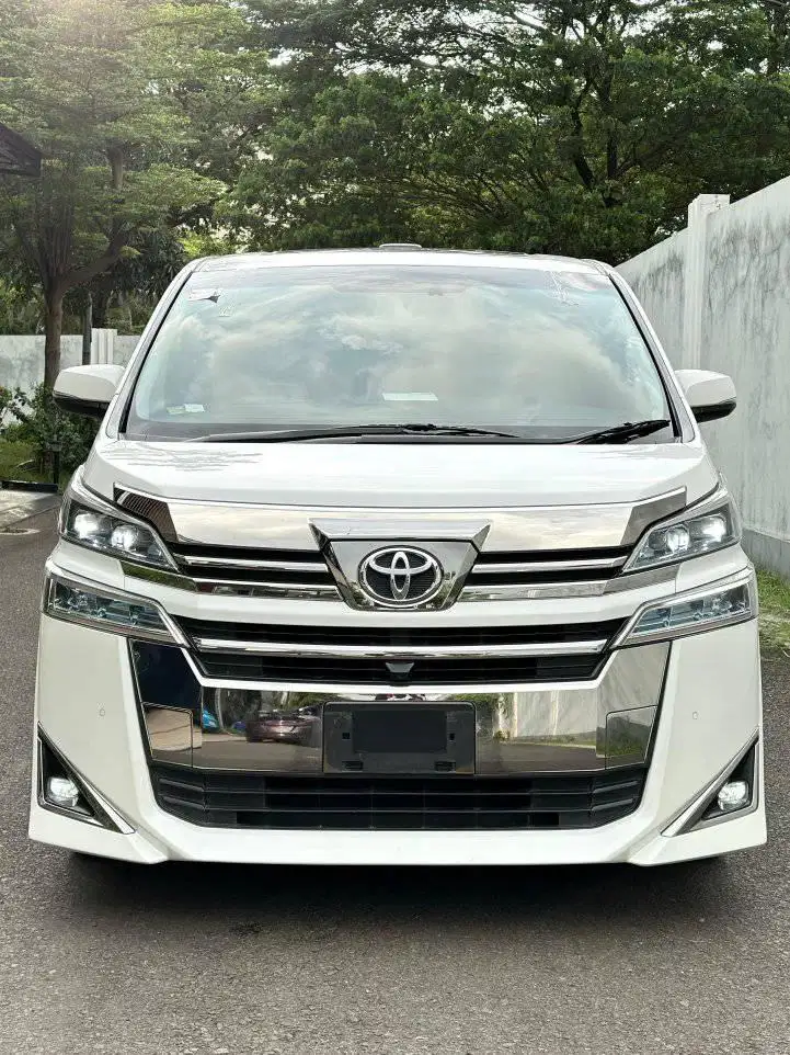 VELLFIRE G ATPM NIK 2018 PEMAKAIAN 2019
