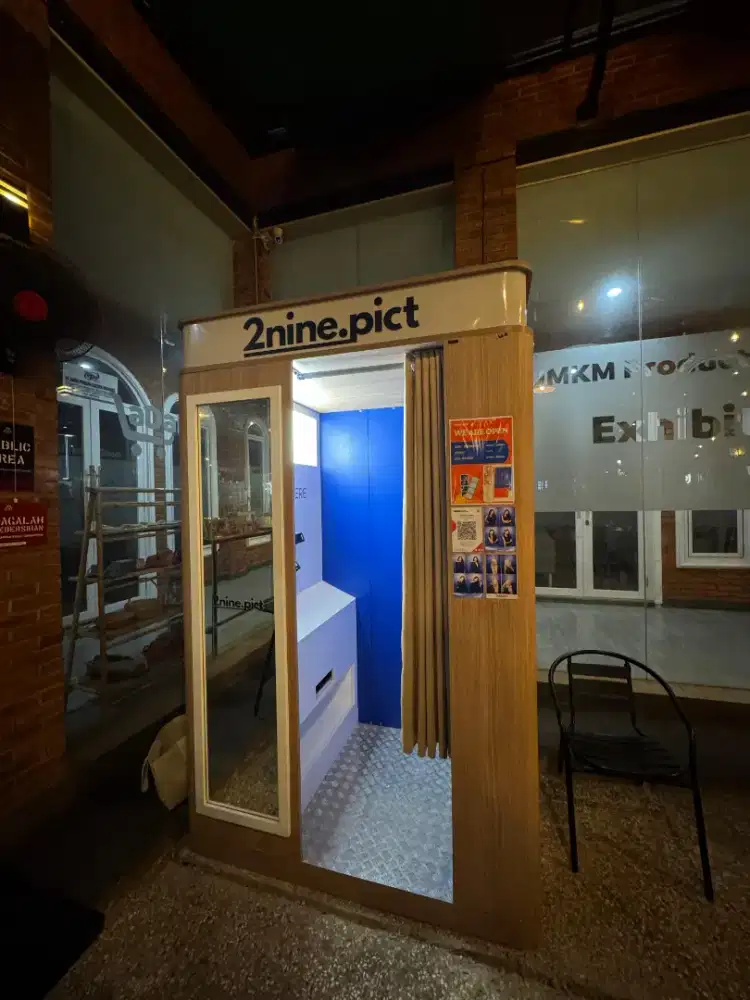 DIJUAL BOOTH PHOTOBOX (HANYA BOOTH PHOTOBOX SAJA)