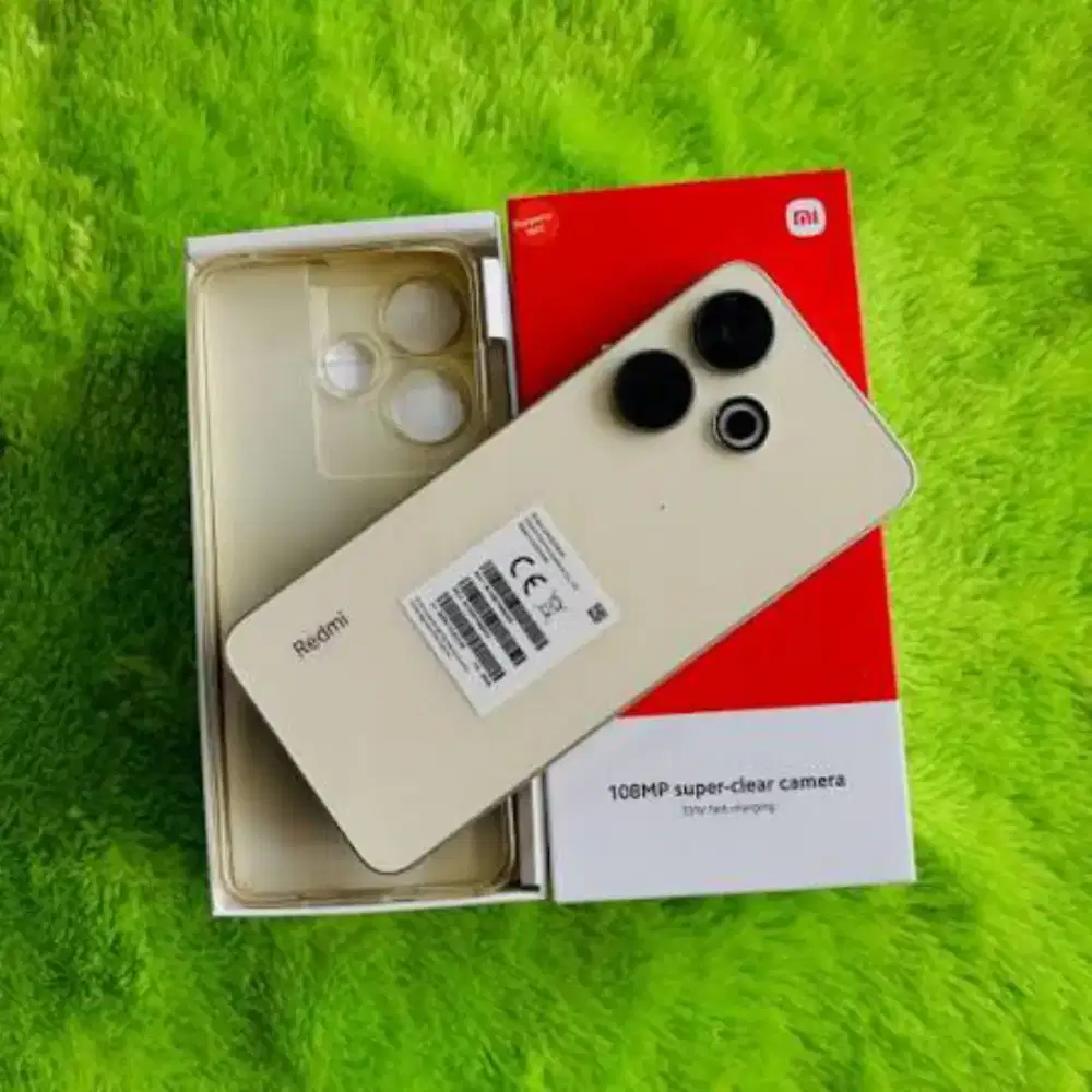 Redmi13 ram 8/256 100% mulus seperti baru lengkap grs panjang