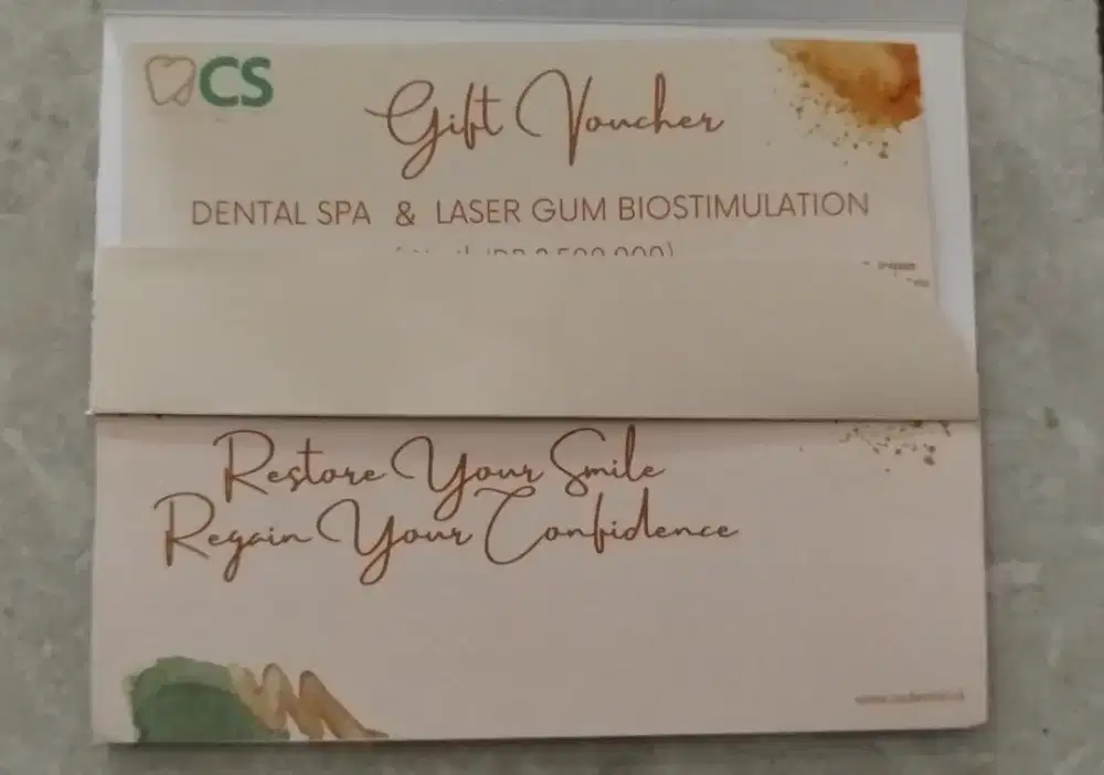 Voucher Dental dijual Murah