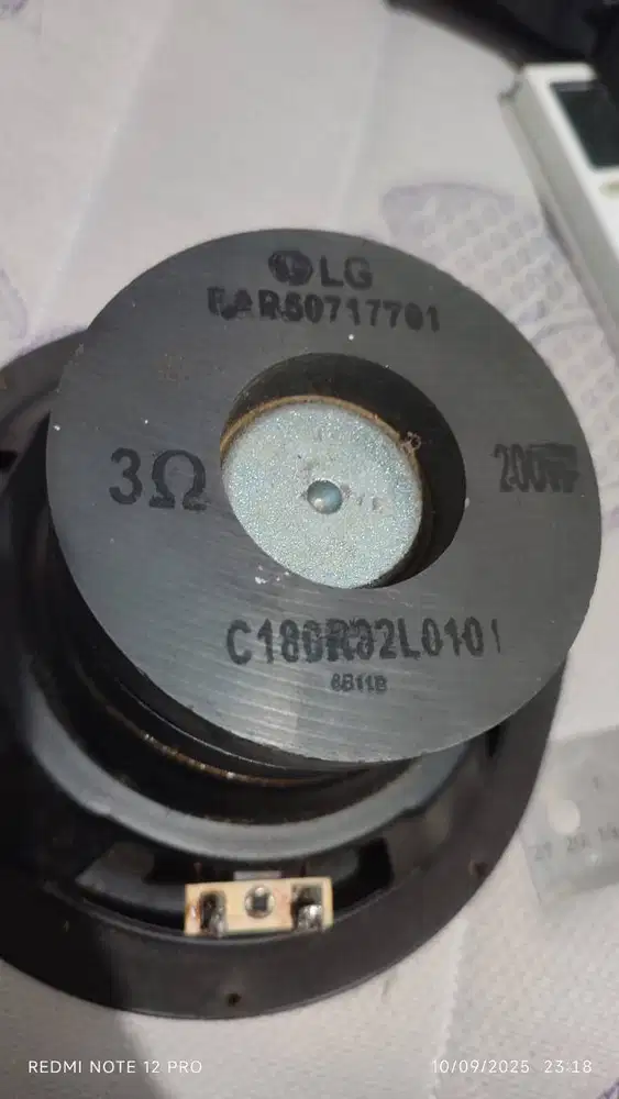 Speaker Subwofer LG 6 inch NEGO