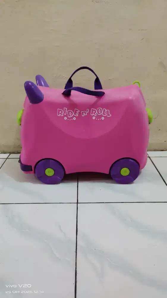 Ride n' Roll mainan anak plus koper anak