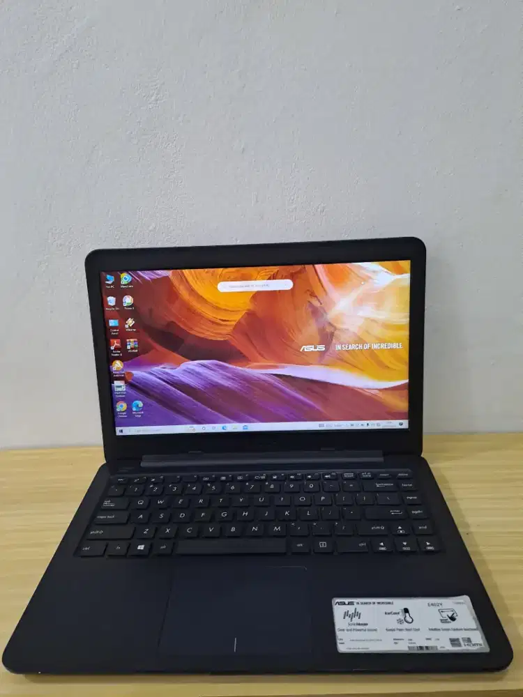 Asus model slim tipis warna blue navy
