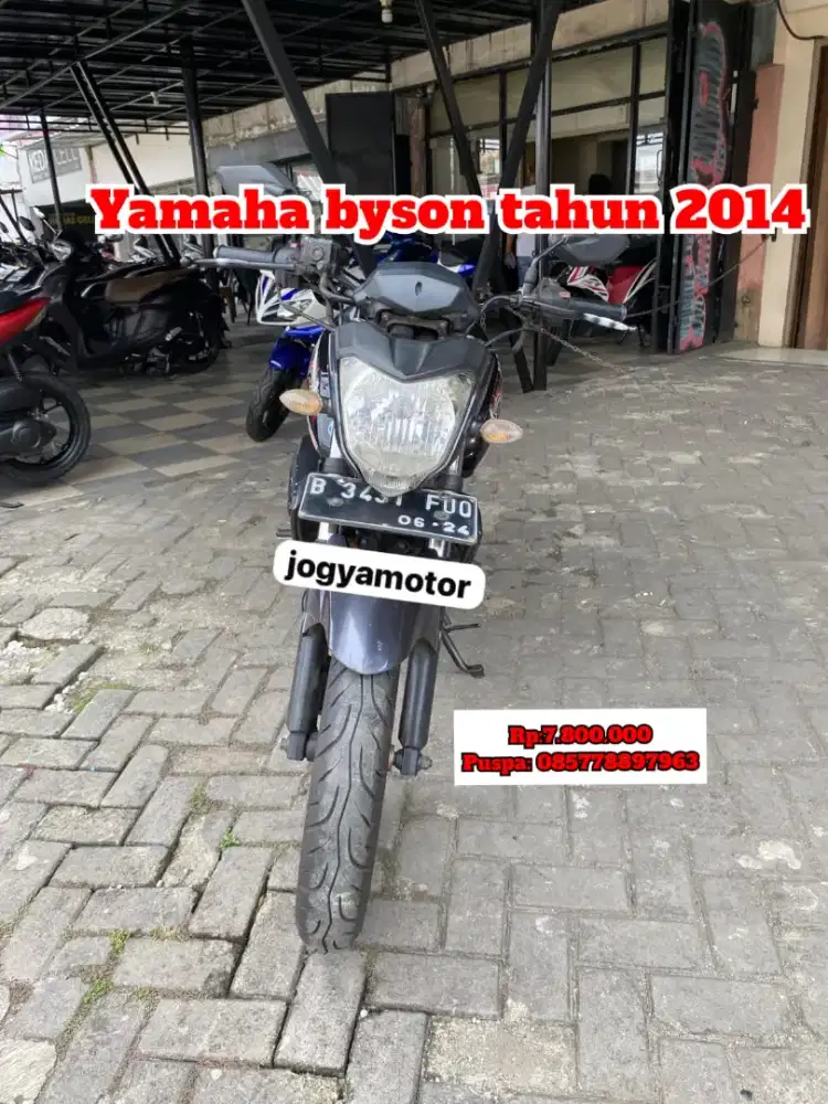Yamaha byson tahun 2014 cash