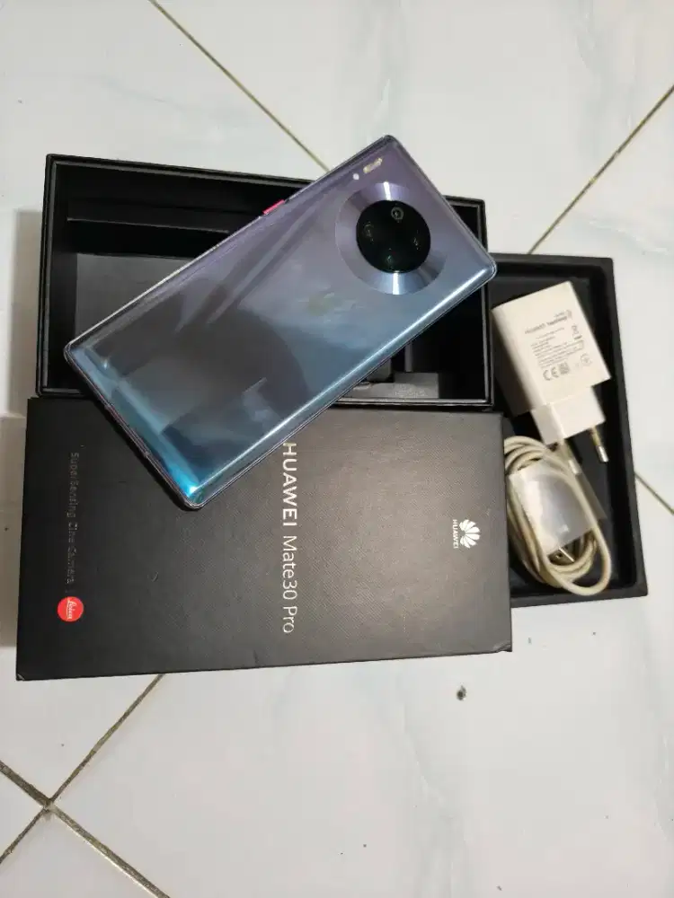 Huawei mate 30 pro 8/256 , fullset ory , segel , Resmi indo