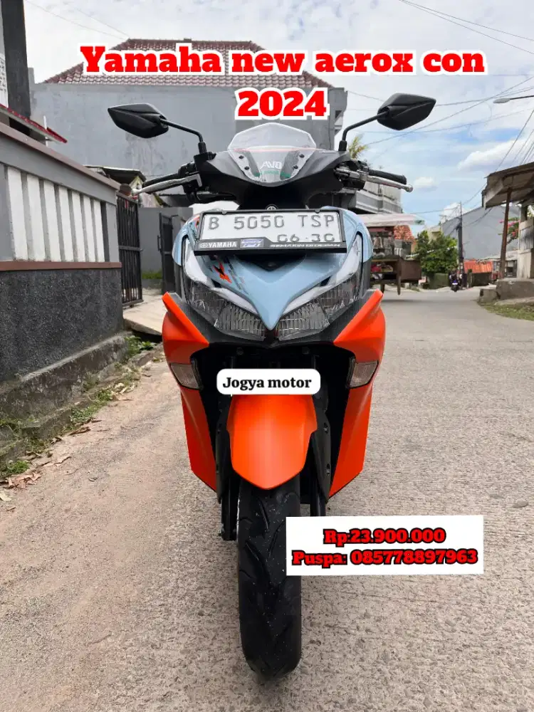 Yamaha Aerox 155 con 2024