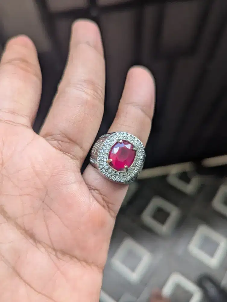 Ruby pigeon blood