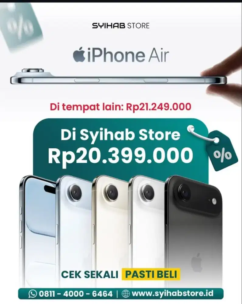 Ready Iphone 17 Air 256 Harga Termurah ‼️‼️