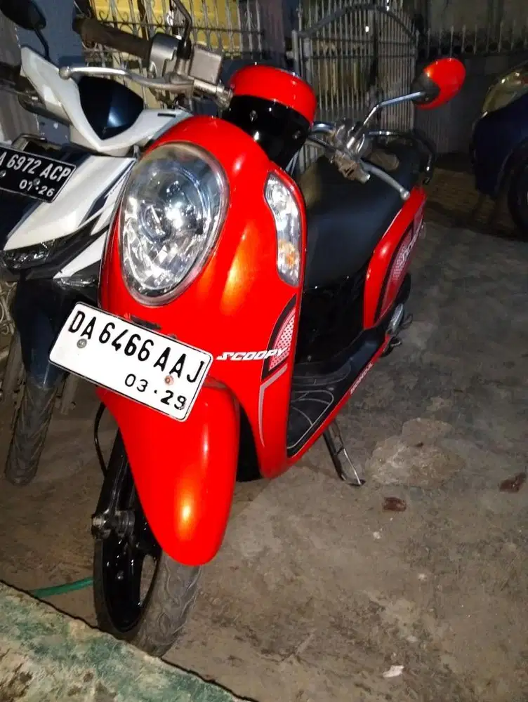 Dijual Scoopy Merah Kinclong