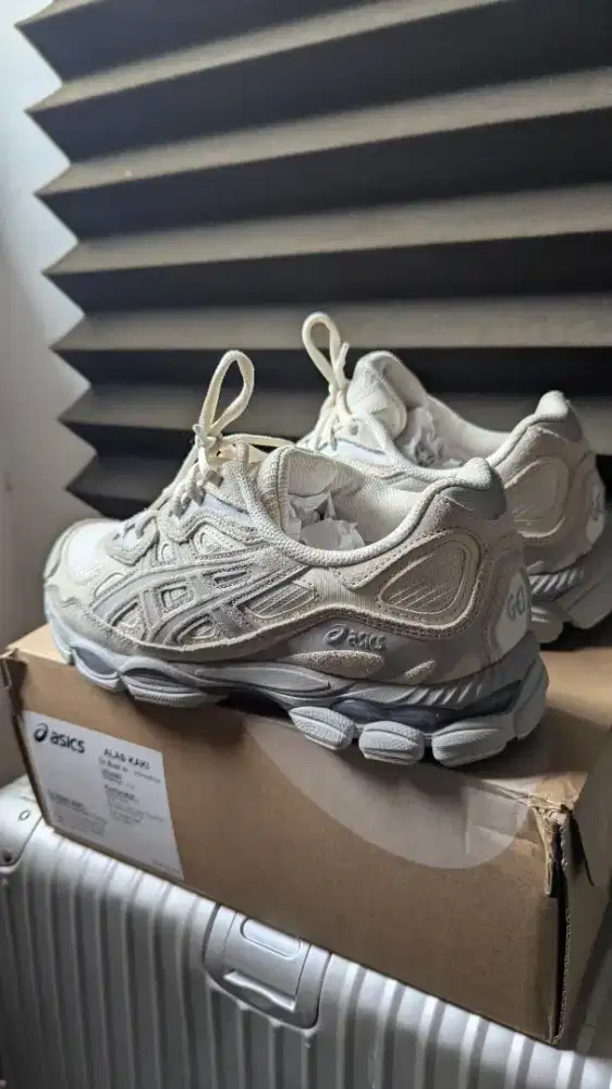 Asics Gel NYC Cream - 40,5 (7 1/2) sekali pake , beli d footlocker