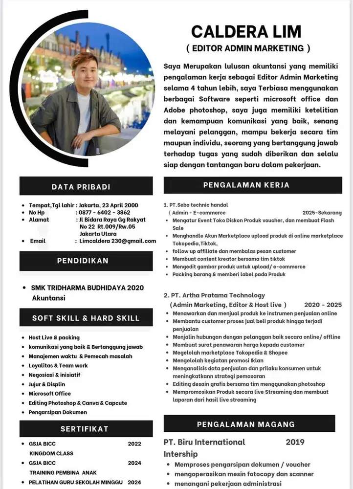 Saya ingin Mencari Pekerjaan