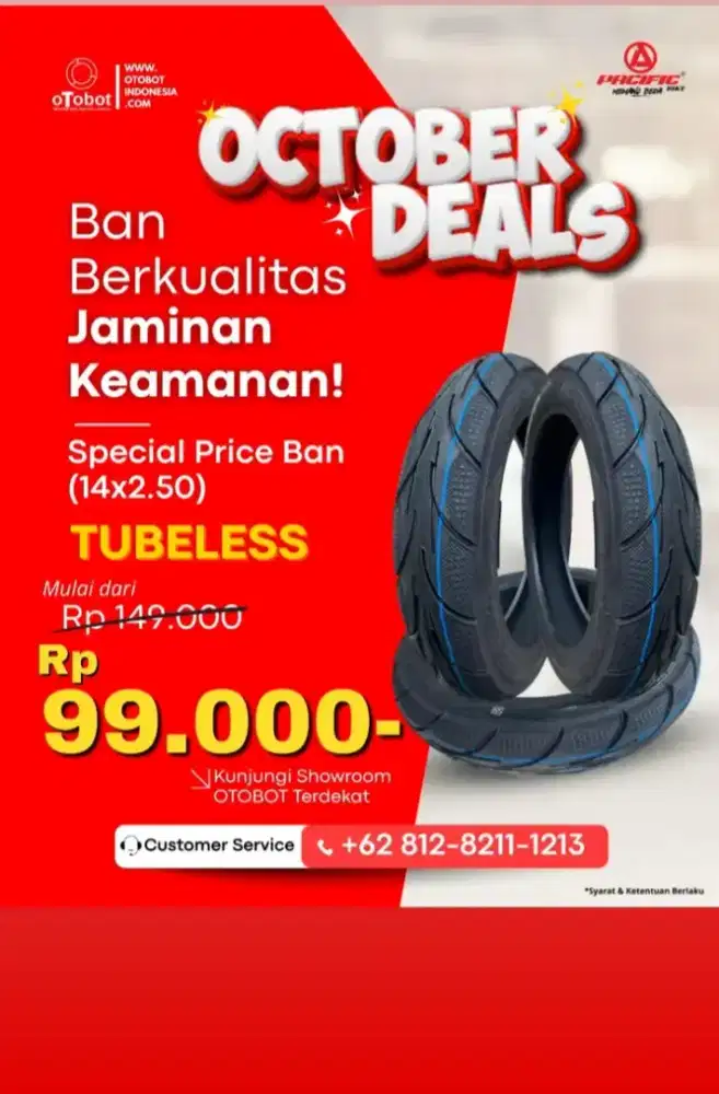 Ban tubles speda listrik