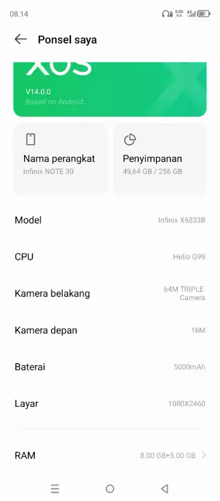 Infinix Note30 8/256GB