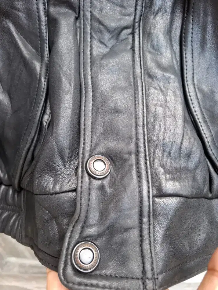 Jacket kulit asli import