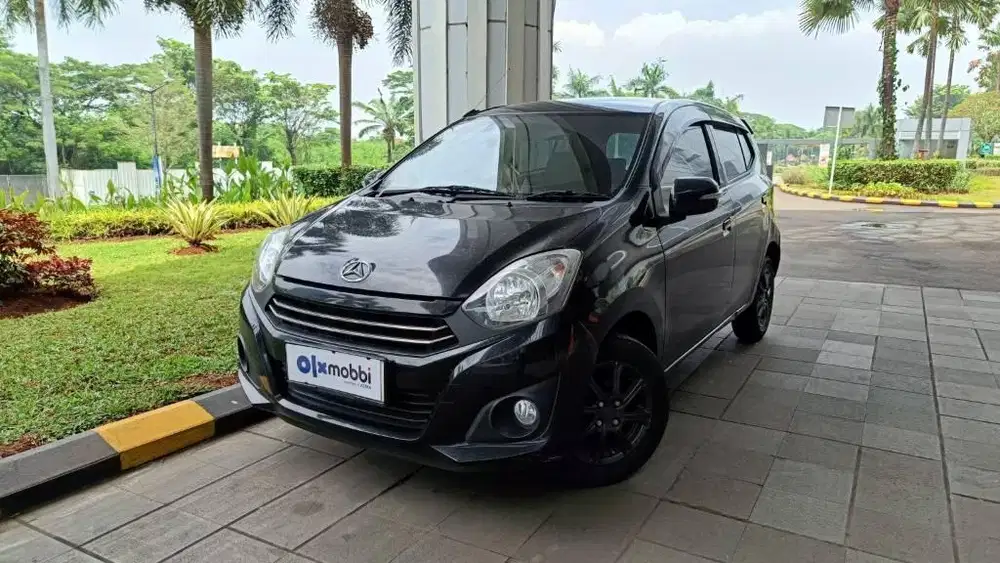 TDP Rendah -  Daihatsu Ayla 1.0 X Bensin MT 2022 Hitam RKX