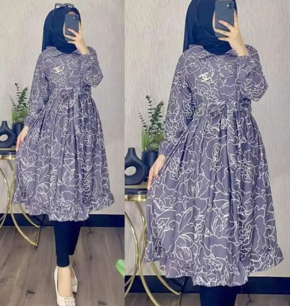 Tunik Belit Motif