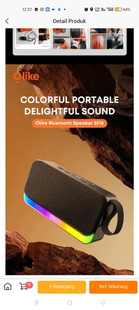 Speaker bluetooth OLIKE SF18