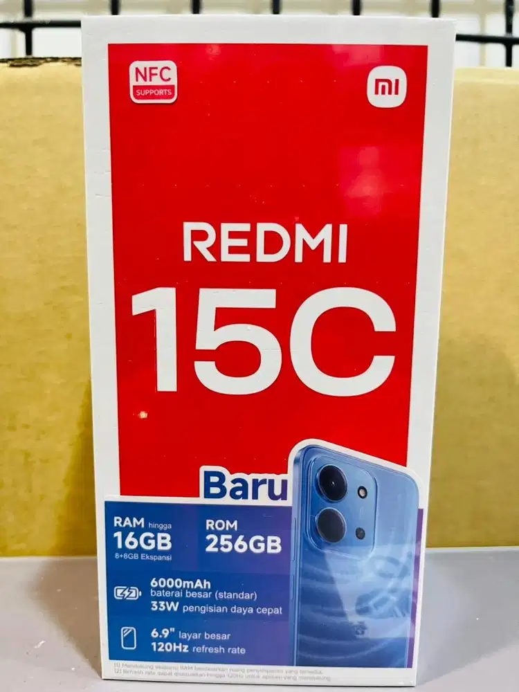REDMI 15c 6/128GB TERBARU