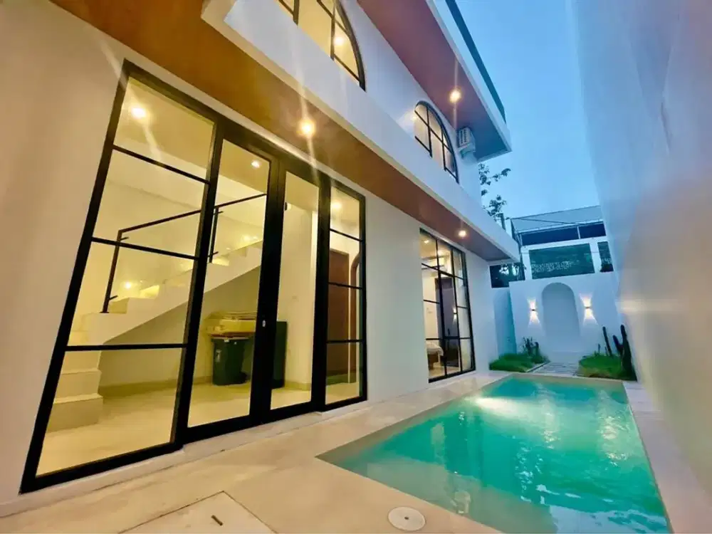 Dijual villa baru 2 lantai Minimalis modern & siap huni Lokasi jln pantai balangan Unggsan kuta selatan bali