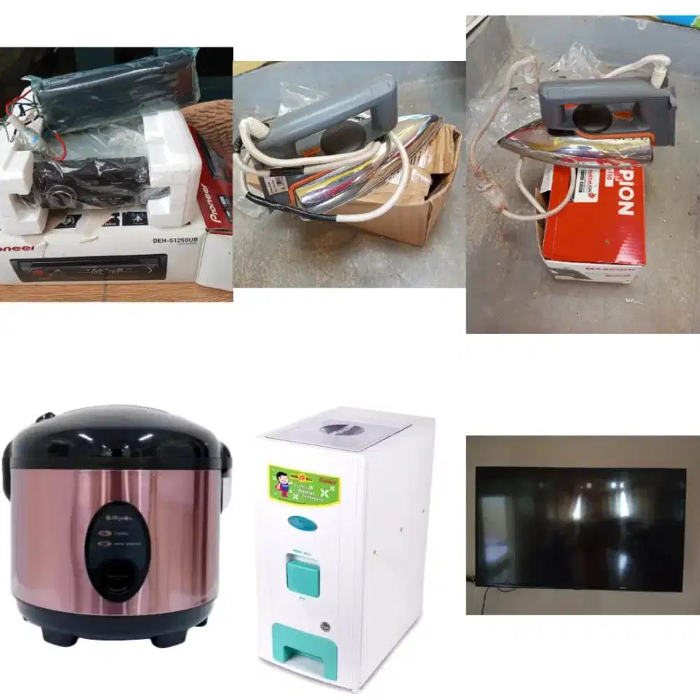 Tv rusak dan elektronik lainnya