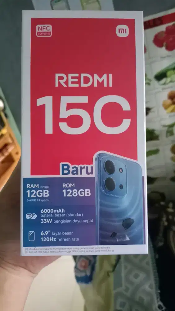 Hp Xiaomi Redmi 15c 6/128GB New