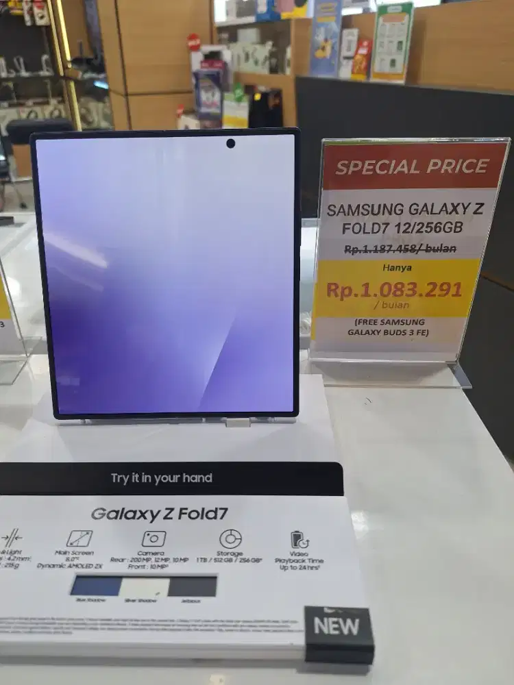 Promo samsung galaxy Zfold7