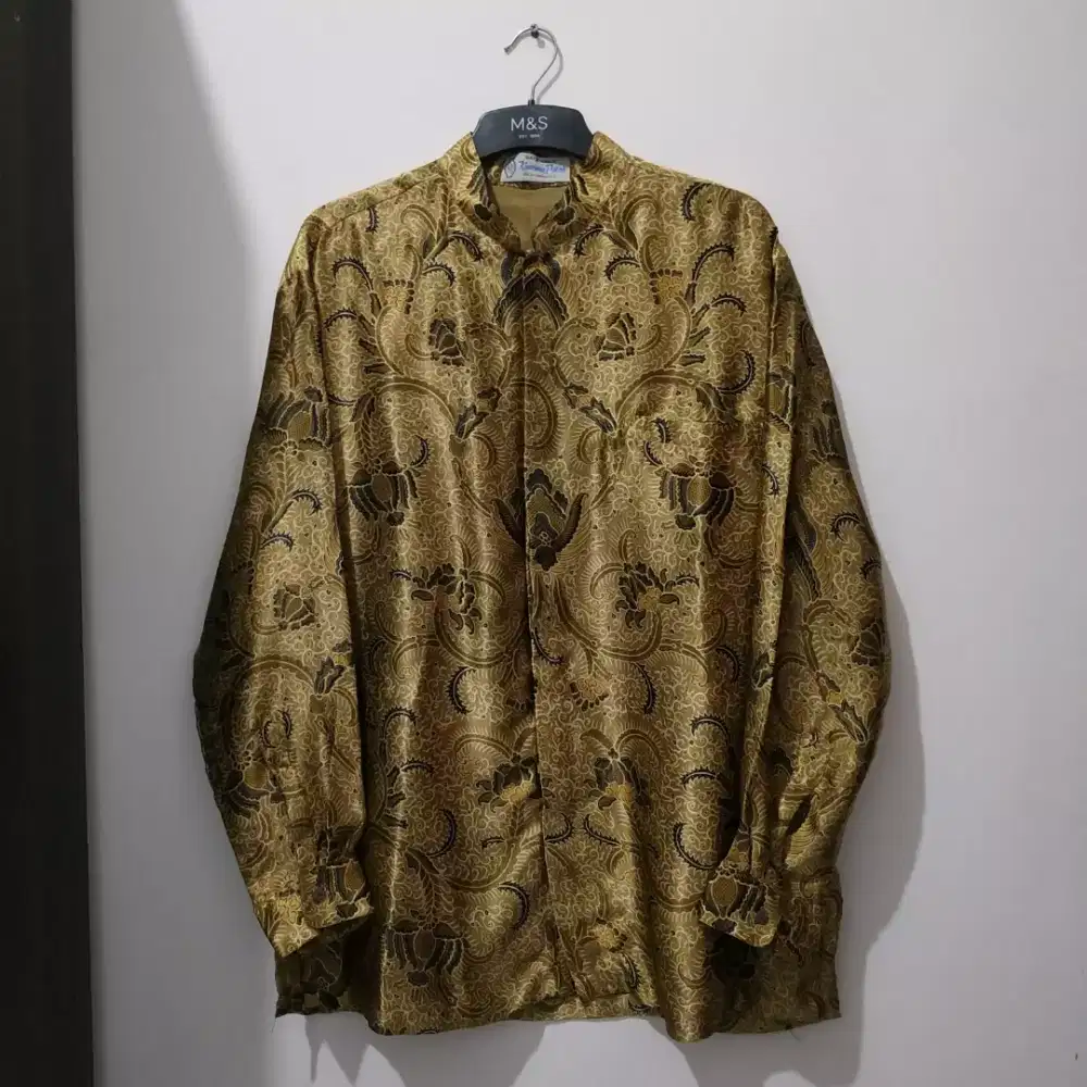 Batik Pria Halus Kusuma Putra Solo Kemeja Cowo Laki Cowok