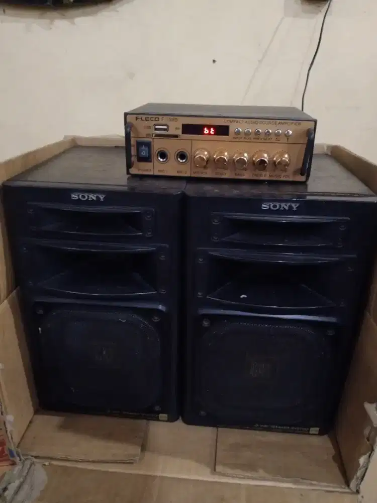 Power + speker sony