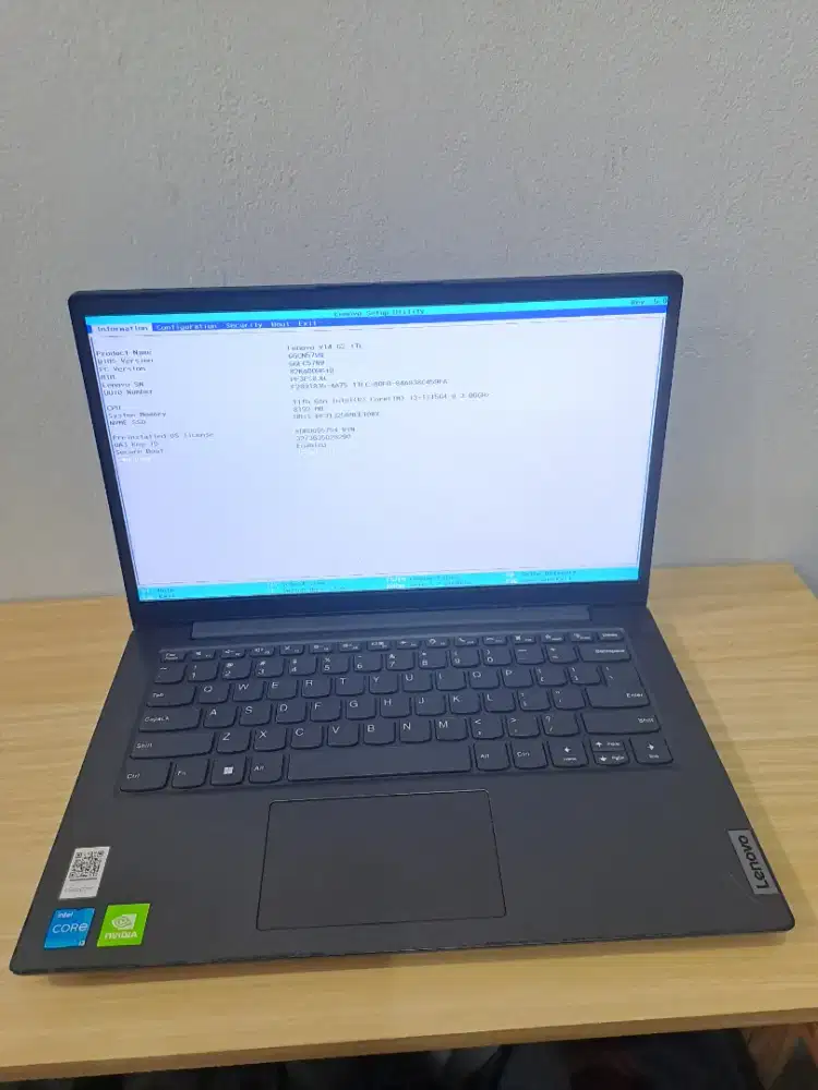 Lenovo V14 G2 core i3 gen 11 nvidia mx 250