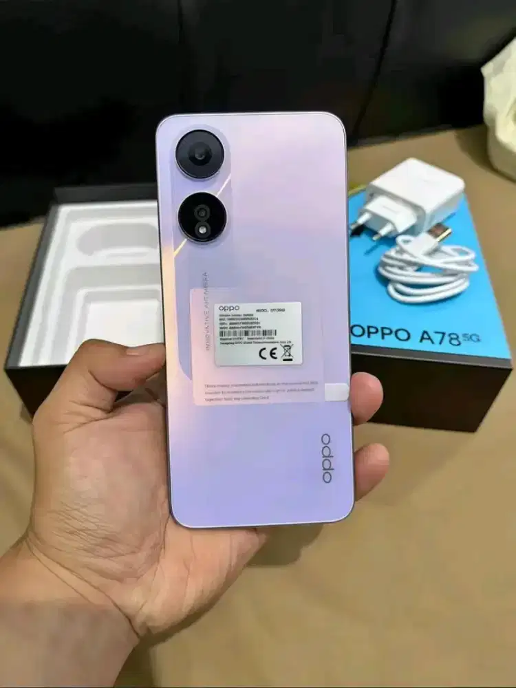 HP  OPPO A78 5G RAM 8±⁴/128