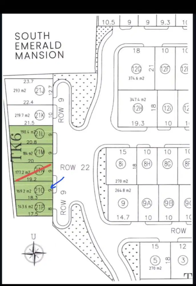DIJUAL TANAH SOUTH EMERALD CITRALAND