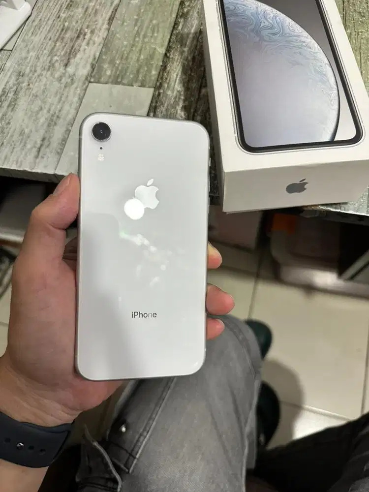 Iphone xr 128 ibox fullset original harga net aja orian semua
