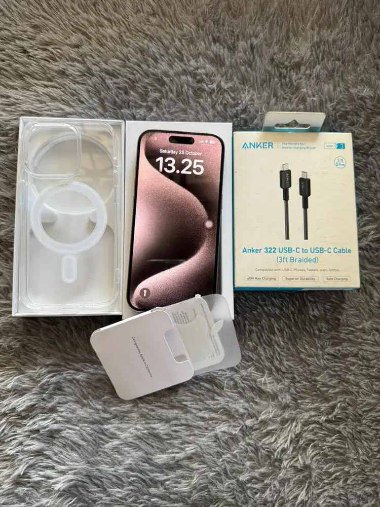 IPhone 15 Pro 128Gb Ex Blibli Mulus Fullshet